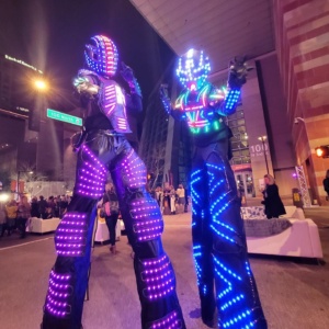 LED Stilt Robots - Phoenix, AZ